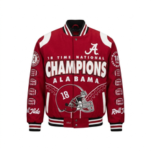Load image into Gallery viewer, University of Alabama Heavy Cotton Twill Jacket