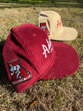 Load image into Gallery viewer, Crimson Cord Script Cap