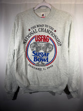 Load image into Gallery viewer, 1993 Sugar Bowl National Championship Grey Crewneck Sweatshirt XS