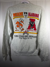 Load image into Gallery viewer, 1993 Sugar Bowl National Championship Grey Crewneck Sweatshirt XS