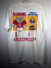 Load image into Gallery viewer, 1994 Iron Bowl "Alabama Wanna-Be's" White Game Day T-Shirt M/L
