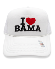 Load image into Gallery viewer, I Love Bama White Hat
