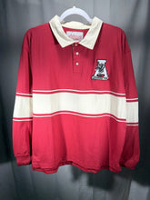 Load image into Gallery viewer, Alabama Crimson Tide Rugby Collared Long Sleeve - Alabama VTG