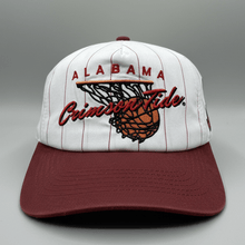 Load image into Gallery viewer, Bama Hoops Snapback Hat - Pinstripe Collection (Vol. 2) - Alabama VTG