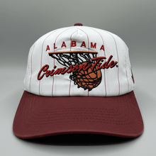 Load image into Gallery viewer, Bama Hoops Snapback Hat - Pinstripe Collection (Vol. 2) - Alabama VTG