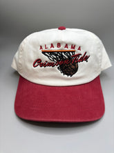Load image into Gallery viewer, Bama Hoops Two Tone Snapback Hat - Alabama VTG