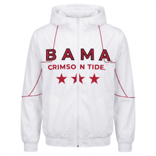 Load image into Gallery viewer, Bama Supreme Lightweight Windbreaker Jacket - Ivory - Alabama VTG