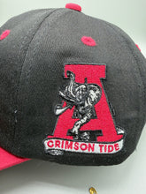 Load image into Gallery viewer, Crimson Graffiti Vol. 1 - Bama Black Two Tone Snapback - Alabama VTG