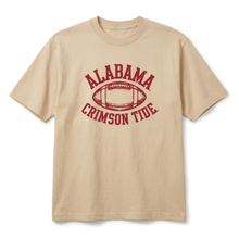 Load image into Gallery viewer, Alabama Crimson Tide Vintage Football Boxy T-Shirt