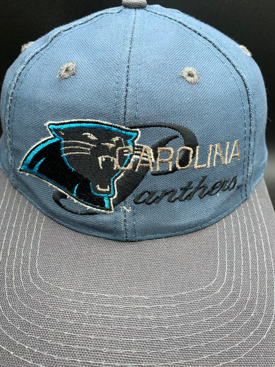 Carolina Panthers X Logo Athletic Rare Vintage Double Sharktooth Snapb –  Alabama VTG