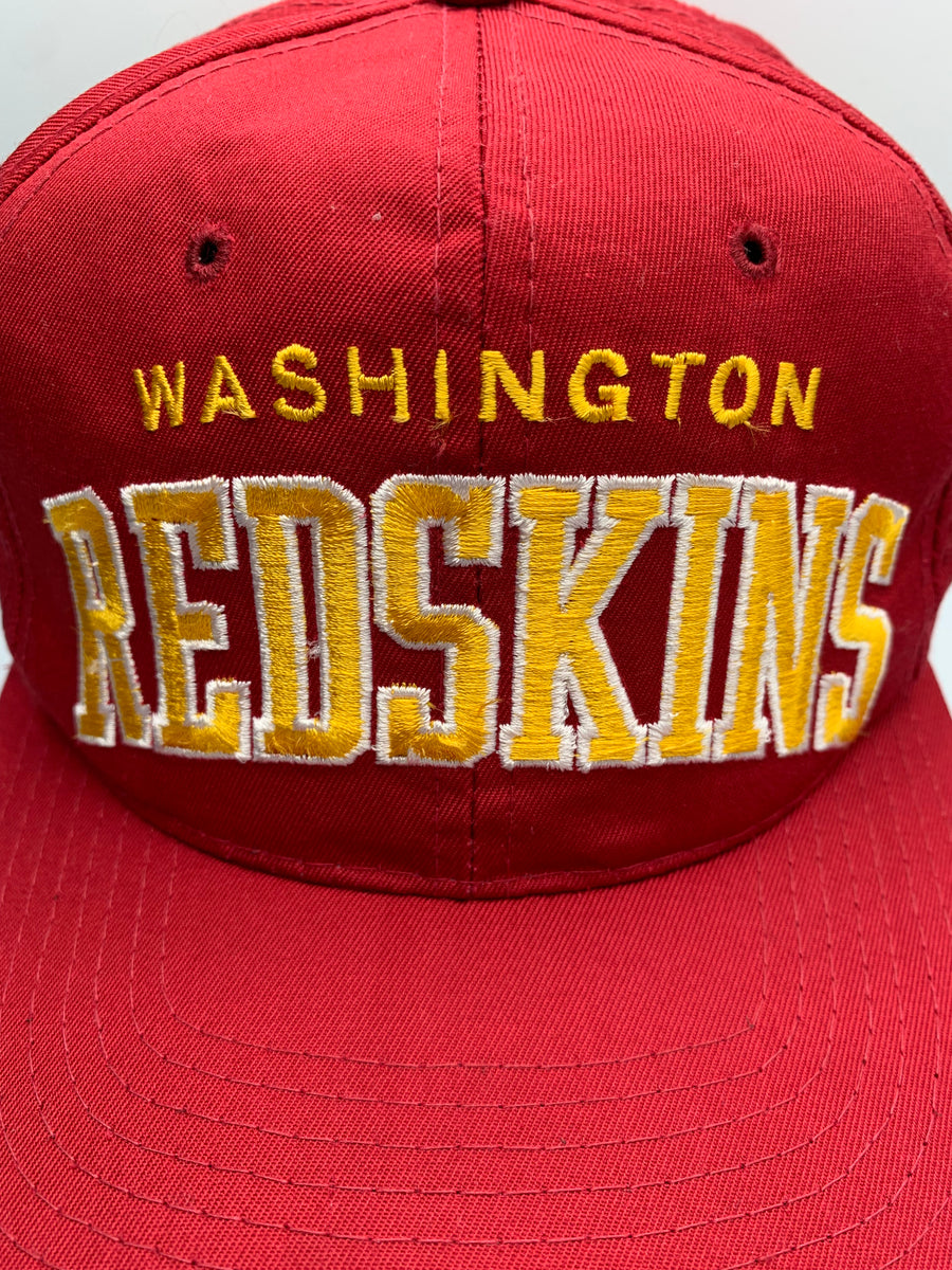 Vintage Rare Washington Redskins NFL Sports 100% Wool Starter Arch Hat  Snapback