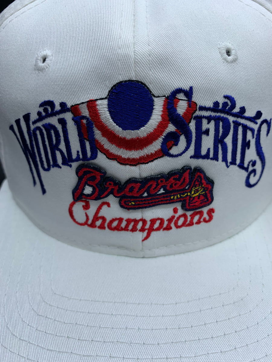 1995 Atlanta Braves World Series Snapback Hat – Alabama VTG