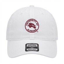 Load image into Gallery viewer, University of Alabama Circle Logo Unstructured Hat - Alabama VTG