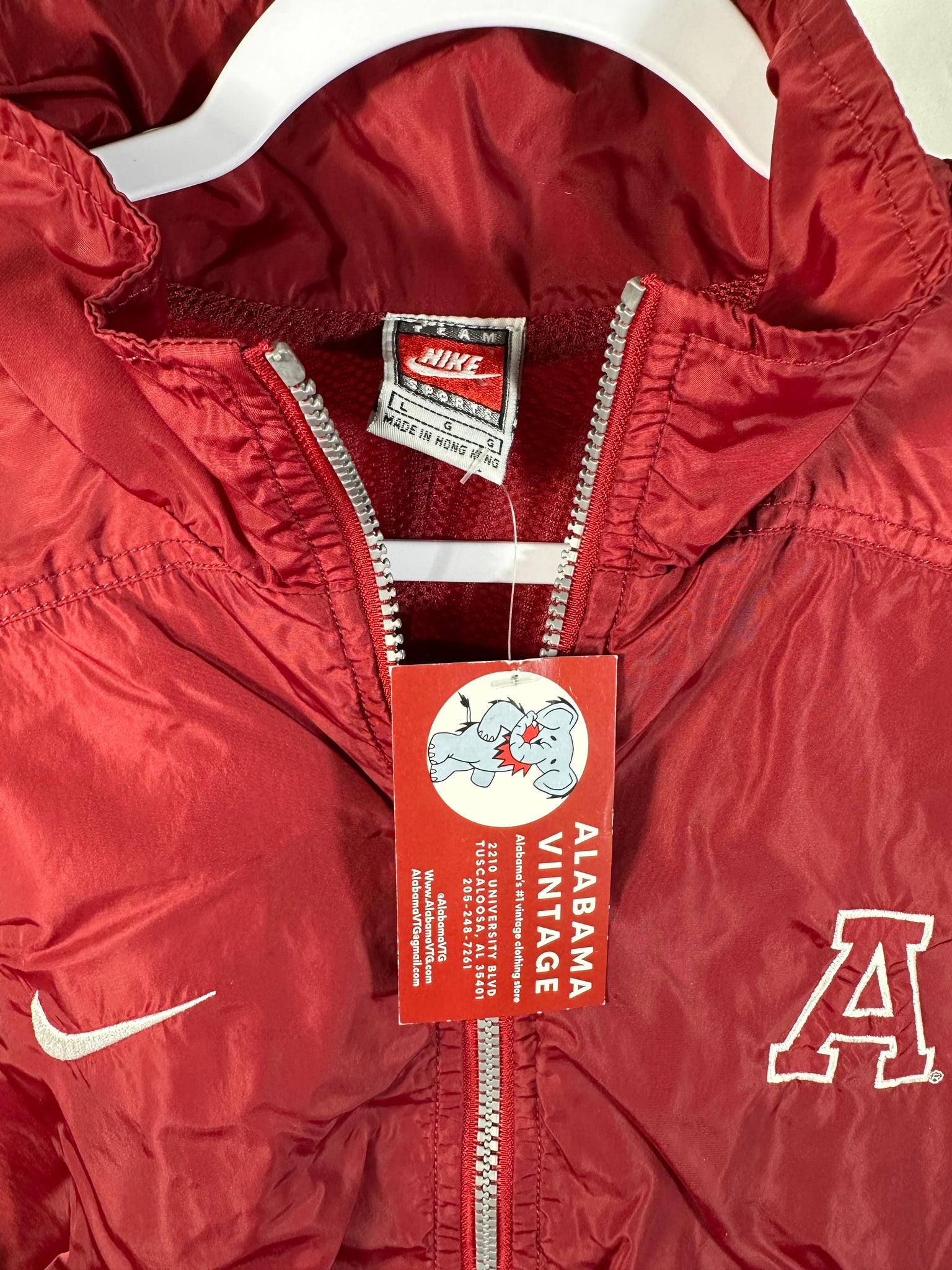 Alabama hot sale nike windbreaker