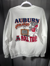 Load image into Gallery viewer, Vintage 90’s Iron Bowl White Game Day Crewneck Sweatshirt Medium
