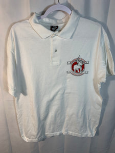 Vintage Alabama White Polo Shirt Large