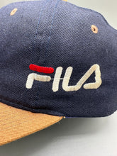 Load image into Gallery viewer, Vintage FILA Two Tone Snapback Nonbama
