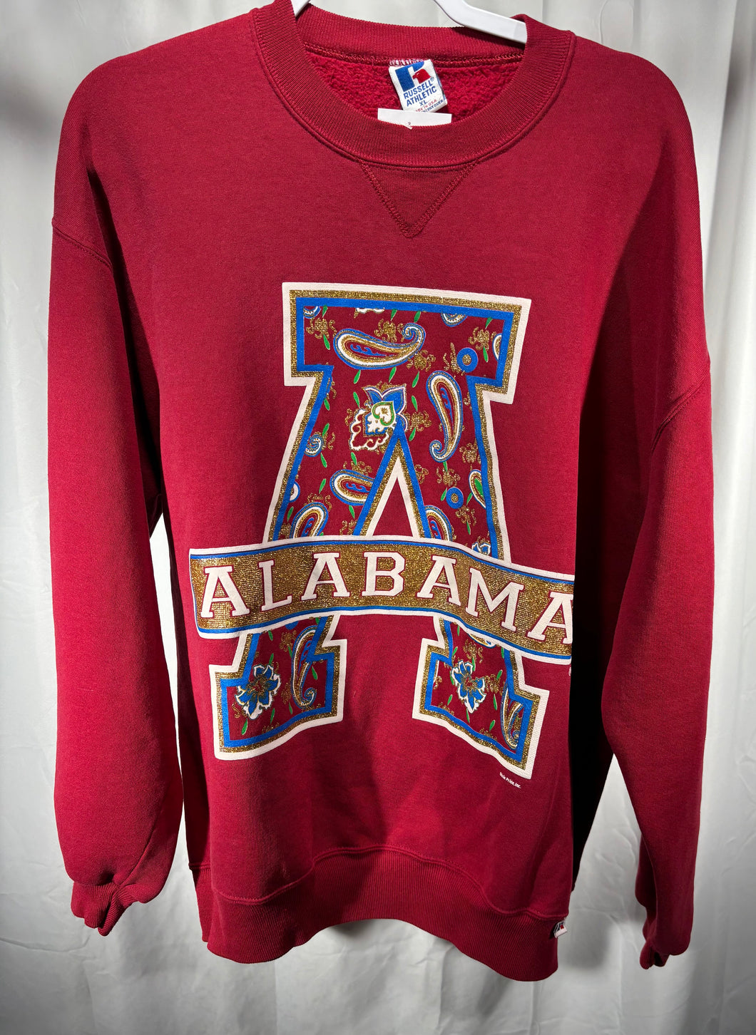 Vintage Alabama X Russell Graphic Crewneck Sweatshirt XL