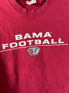 Vintage Bama Football X Hanes T-Shirt Large