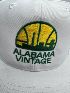 Alabama Vintage SuperSonics Custom SnapBack Hat