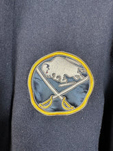 Load image into Gallery viewer, Vintage Buffalo Sabres Varsity Button Up Coat Large Nonbama
