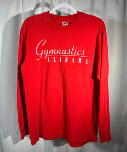 Vintage Alabama Gymnastics Long Sleeve Shirt Medium