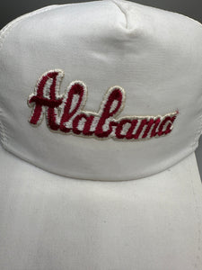 Vintage Alabama White Snapback Hat