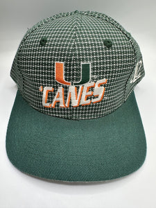 Vintage Miami Logo Athletic Velcro Hat Nonbama