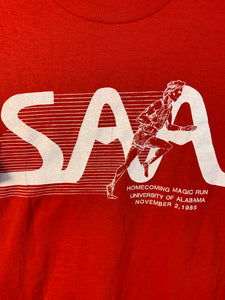 1985 U of A Homecoming Race T-Shirt XL