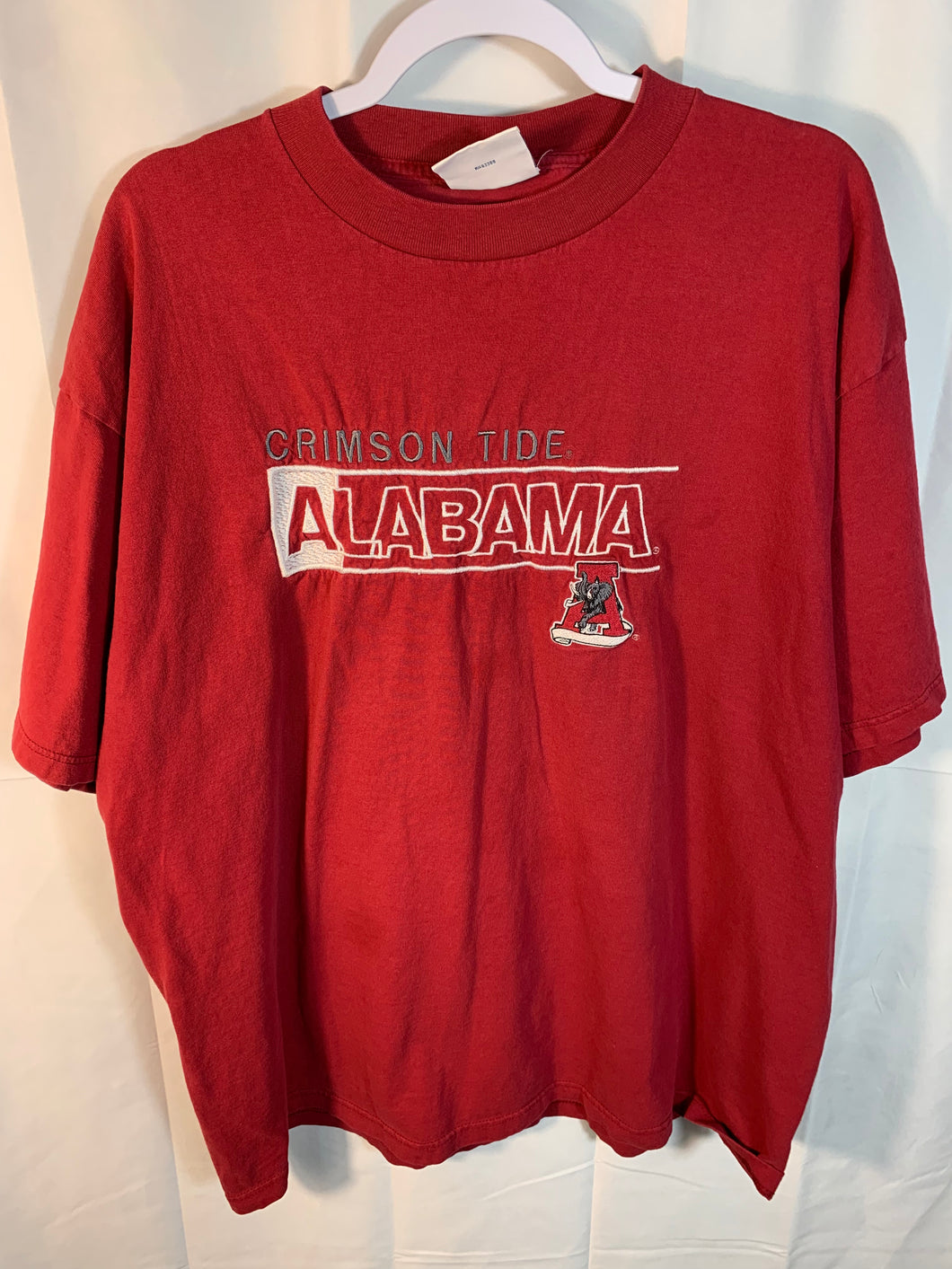 Vintage Logo Athletic Embroidered T-Shirt XL