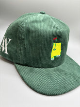 Load image into Gallery viewer, Corduroy Alabama Vintage X Masters Custom Green Snapback
