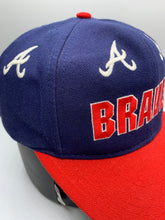 Load image into Gallery viewer, Vintage Atlanta Braves Wrap Around Snapback Hat
