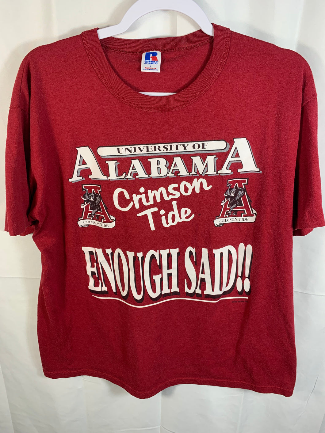Vintage Alabama Russell T-Shirt Large