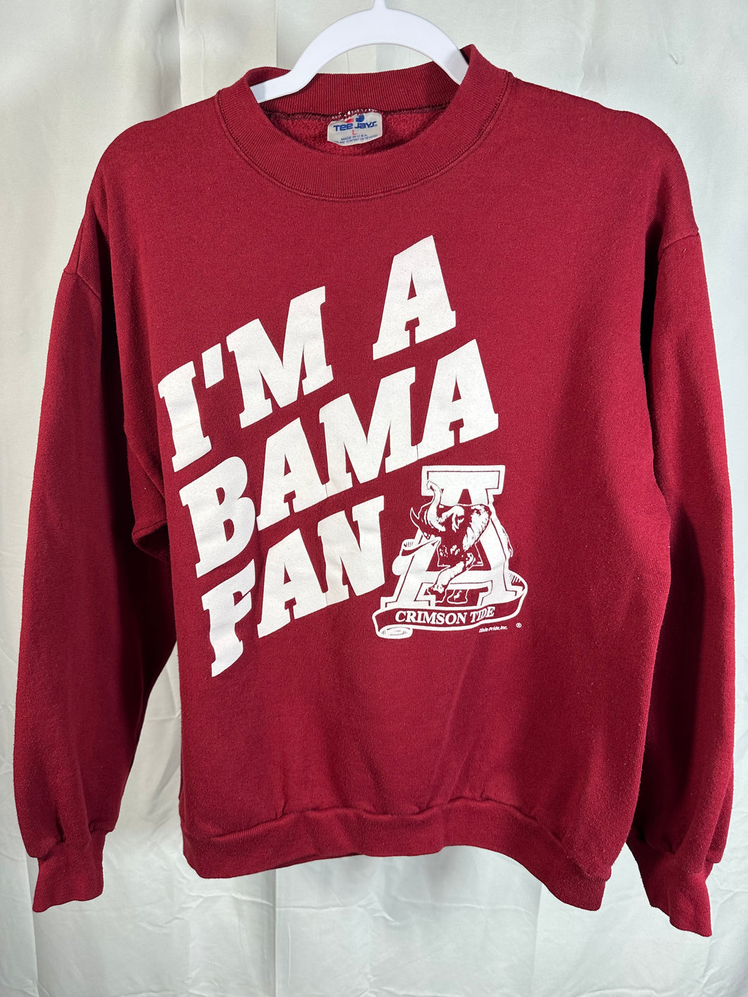 Vintage Bama Fan Crewneck Sweatshirt Medium