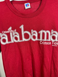 Vintage Alabama X Russell T-Shirt Large