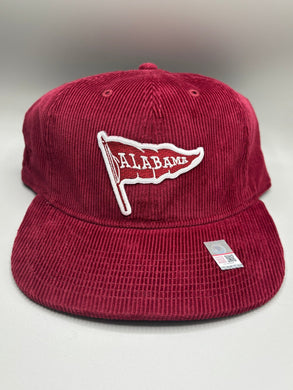 1930's Era Pennant Strapback Hat - Alabama VTG