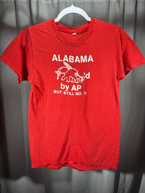 1970's Alabama AP Poll T-Shirt XS - Alabama VTG