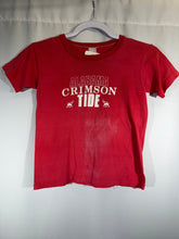 Load image into Gallery viewer, 1970's Alabama Crimson Tide T-Shirt Youth Medium - Alabama VTG
