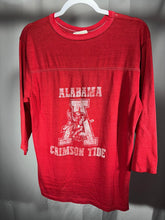 Load image into Gallery viewer, 1970&#39;s Alabama X Cherokee Warriors 3/4 Sleeves Shirt Small - Alabama VTG

