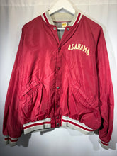 Load image into Gallery viewer, 1970s Alabama X Russell Crimson Bomber Jacket Small - Alabama VTG
