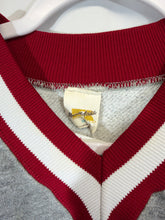 Load image into Gallery viewer, 1970's Alabama X Russell Grey V Neck Sweatshirt Boxy Medium - Alabama VTG

