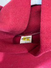 Load image into Gallery viewer, 1970s Bama X Russell Crimson Spellout Hoodie Sweatshirt Boxy Medium - Alabama VTG
