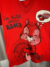 Load image into Gallery viewer, 1970&#39;s &quot;Nuts About Bama&quot; T-Shirt Extra Small - Alabama VTG
