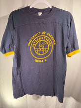 Load image into Gallery viewer, 1970's University of Alabama Circle K Ringer T-Shirt Youth Large - Alabama VTG
