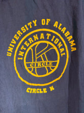 Load image into Gallery viewer, 1970's University of Alabama Circle K Ringer T-Shirt Youth Large - Alabama VTG
