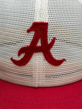 Load image into Gallery viewer, 1970s/80s Bear Bryant Type Alabama Mesh Fitted Hat 7 1/4 - Alabama VTG
