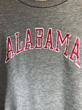 Load image into Gallery viewer, 1980's Alabama Grey Spellout Crewneck Sweatshirt Boxy Medium - Alabama VTG
