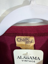 Load image into Gallery viewer, 1980's Alabama X Chalk Line Burgundy Long Sleeve Shirt Youth Small - Alabama VTG
