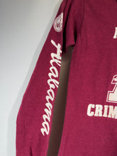 Load image into Gallery viewer, 1980's Alabama X Chalk Line Burgundy Long Sleeve Shirt Youth Small - Alabama VTG
