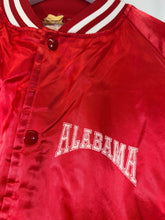Load image into Gallery viewer, 1980's Alabama X Chalk Line Crimson Bomber Jacket Medium - Alabama VTG
